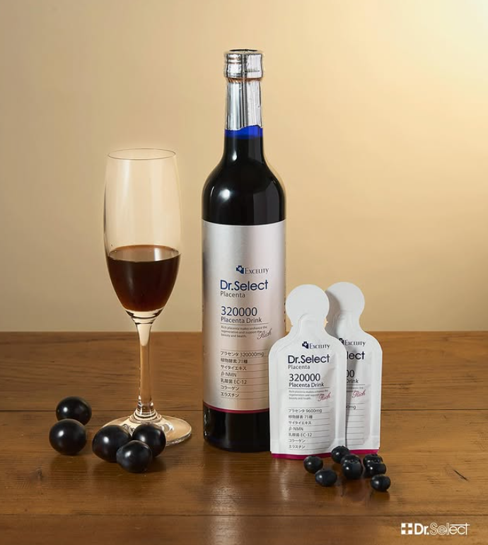 Excelity Dr.Select Placenta 320000 プラセンタ ドリンク スマートパック 30包入 - 画像 (4)